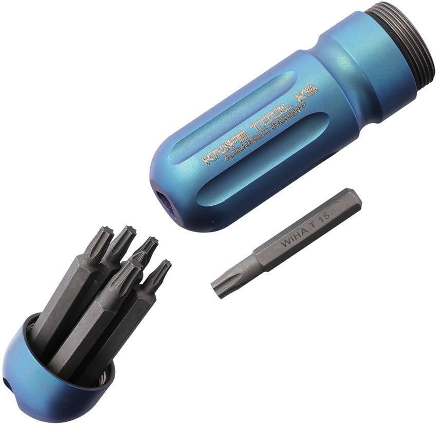 Knife Tool XS Green Ti - ACN300515