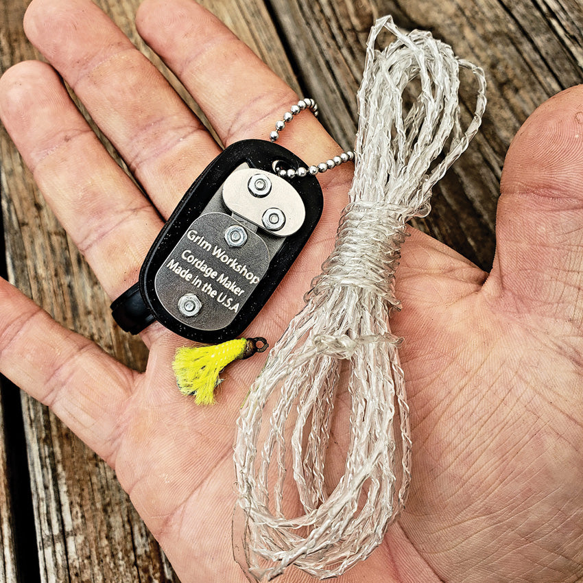 Cordage Making Dog Tag Tool - GRITAG001