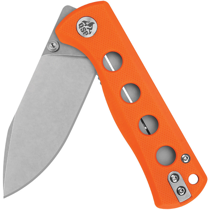 Canary Linerlock Orange G10 - QS150B1