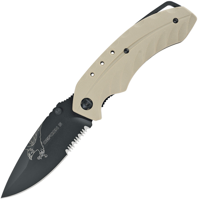 Foxtrot Linerlock A/O Tan - D5K007