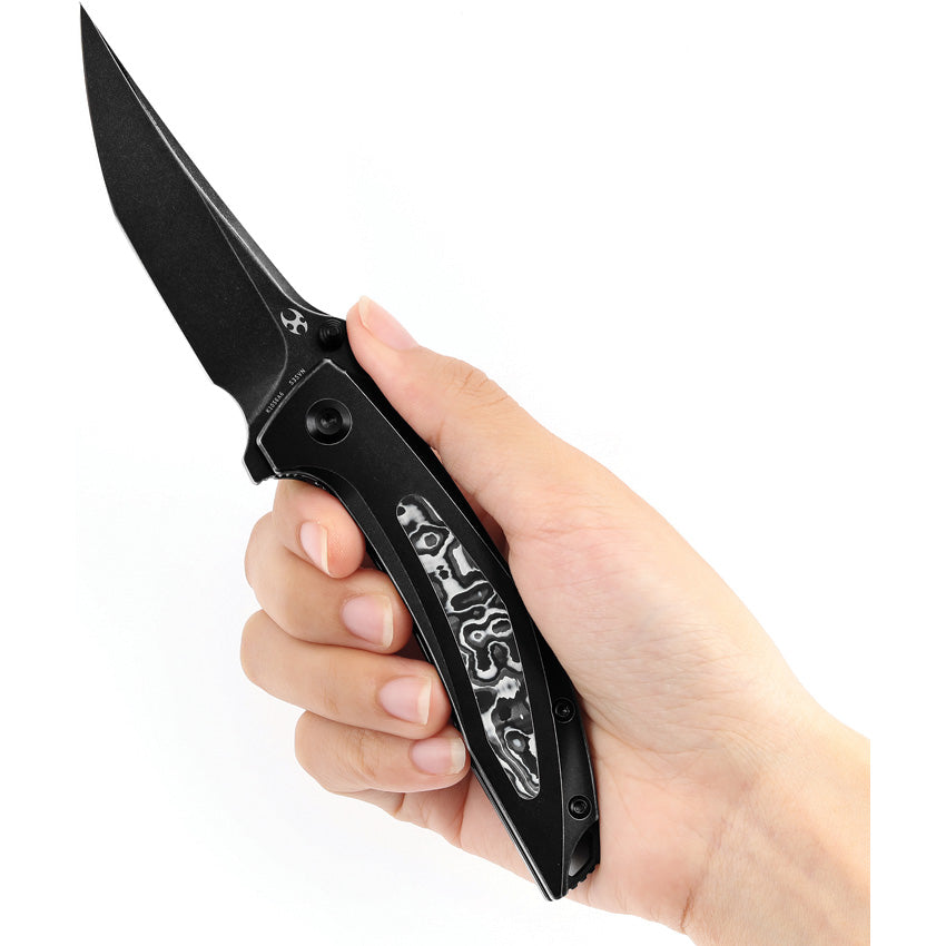 Baku Linerlock Blk/White CF - K1056A6