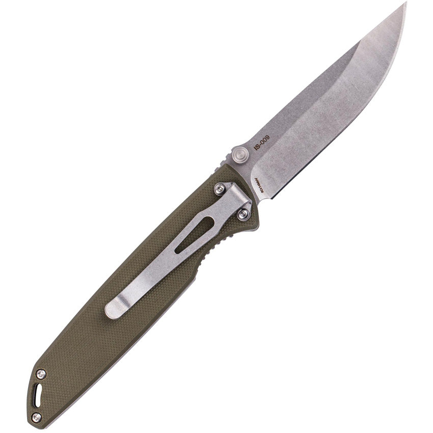 Stylus Linerlock SW Olive - SKFIS009OG