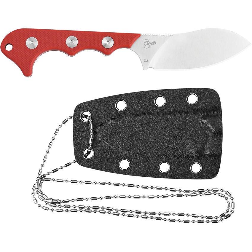 Neckmuk Neck Knife Red - QS125G