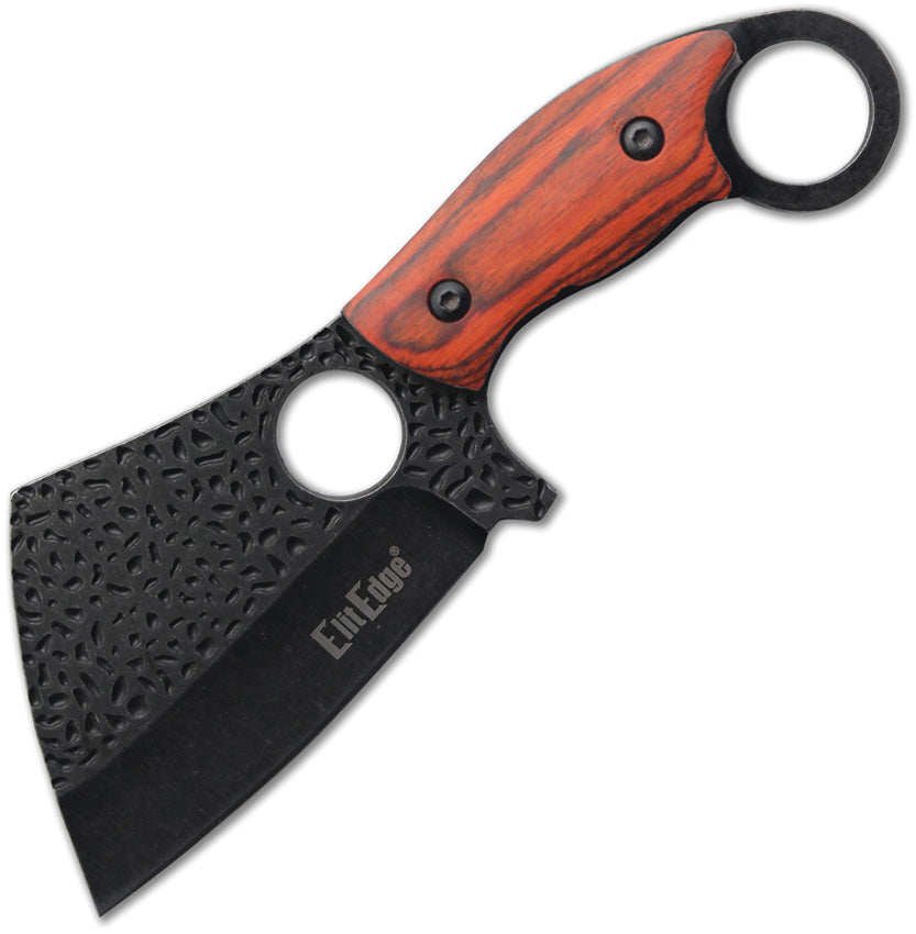 Fixed Blade Cleaver Brown - EE20664WB