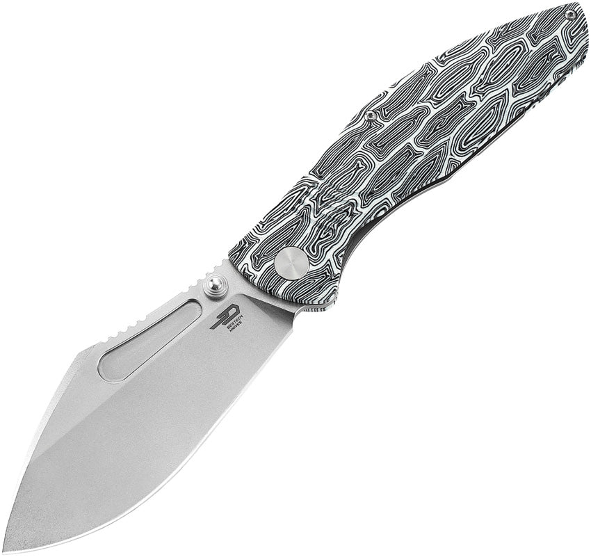 Lockness Framelock Black/White - BTKT2205B