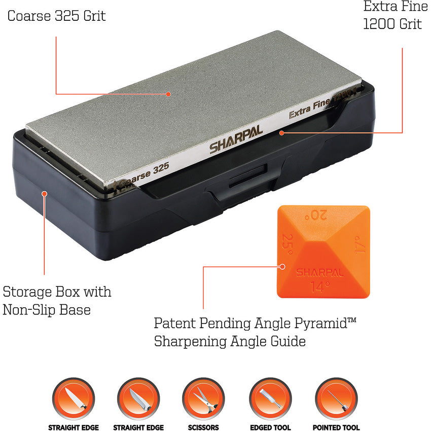 Dual-Grit Diamond Whetstone - SHP156N