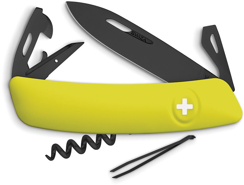 D03 Swiss Pocket Knife Yellow - SZA331080