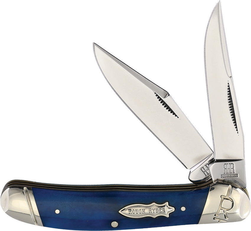 Copperhead Blue Smooth Bone - RR2288