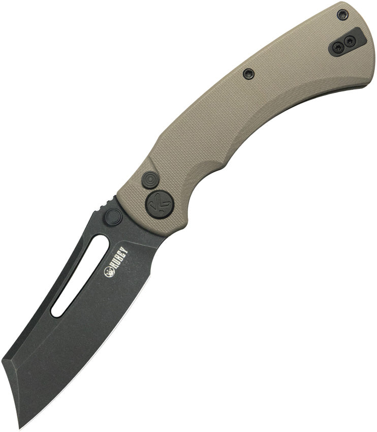 Dheo EDC Button Lock Tan - KUB378D