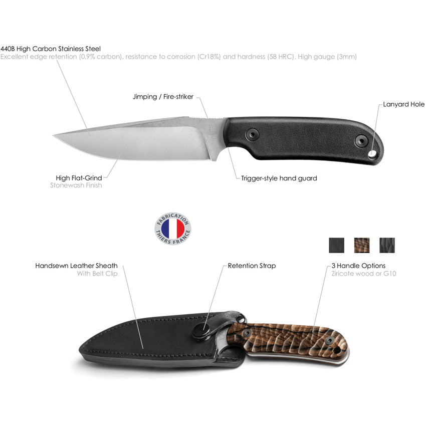Commandeur Fixed Blade - TBO047