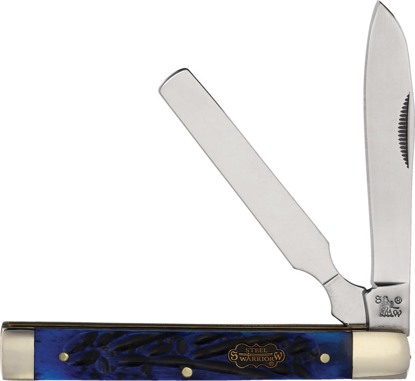 Doctors Knife Blue Jig Bone - FSW120DBLJ