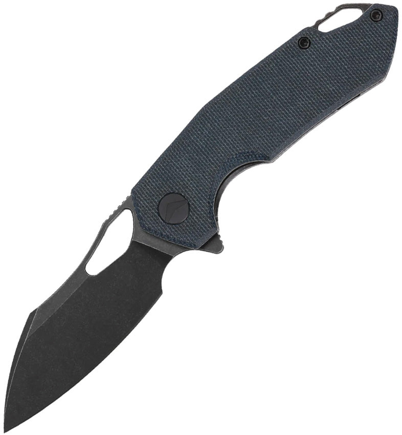 Glideman Linerlock Blue Mic - FMR23003CPC