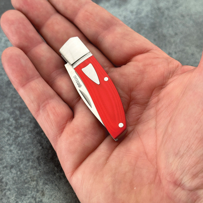 Mini Hunter Slip Joint Red - BG044
