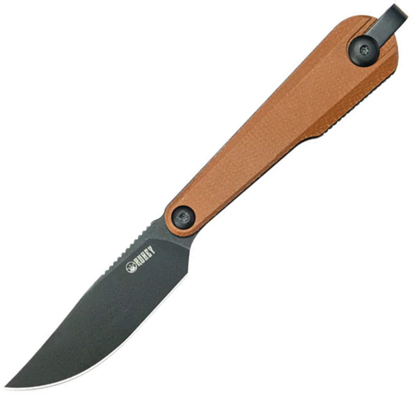 Yag Fixed Blade Black Brown - KUB451C
