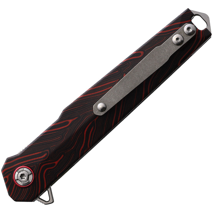 Linerlock Tanto Black/Red - RRR029