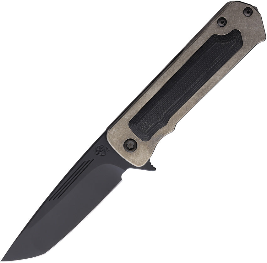TFF-4 Framelock Tanto Black - MD1404PT01TM