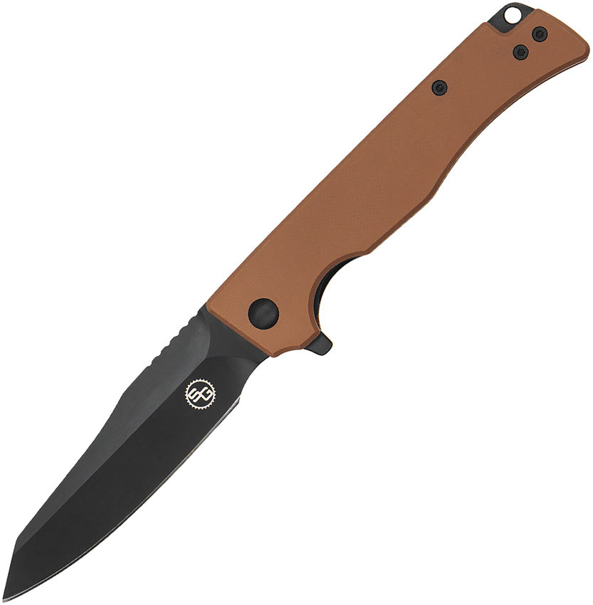 Ausus-Slim Linerlock Brown - STAT117BRN