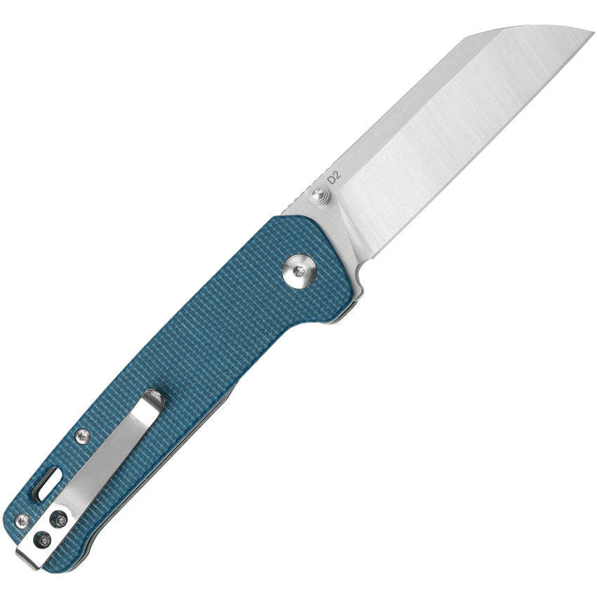 Penguin Linerlock Blue Micarta - QS130H