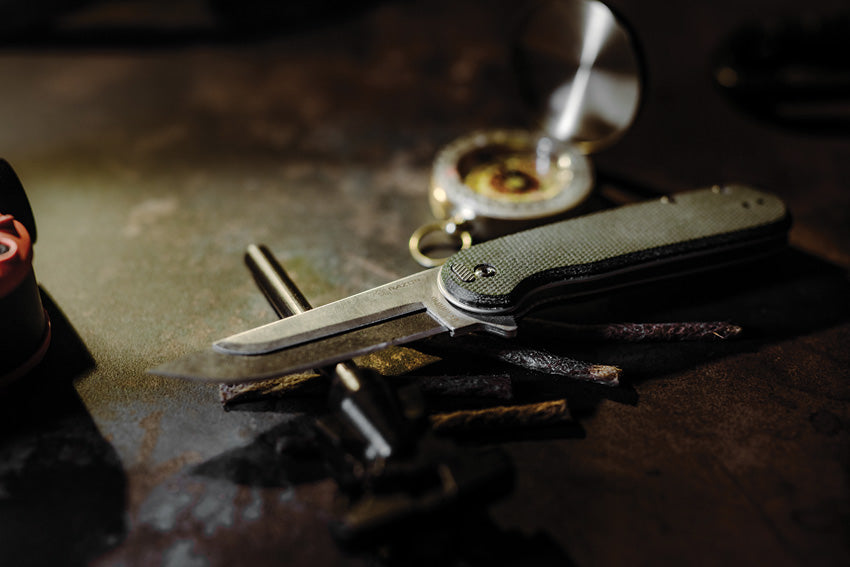 Razor VX3 Linerlock A/O Green - OEVX330B