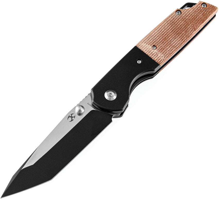 Warrior Linerlock Brn Micarta - KT1005T5