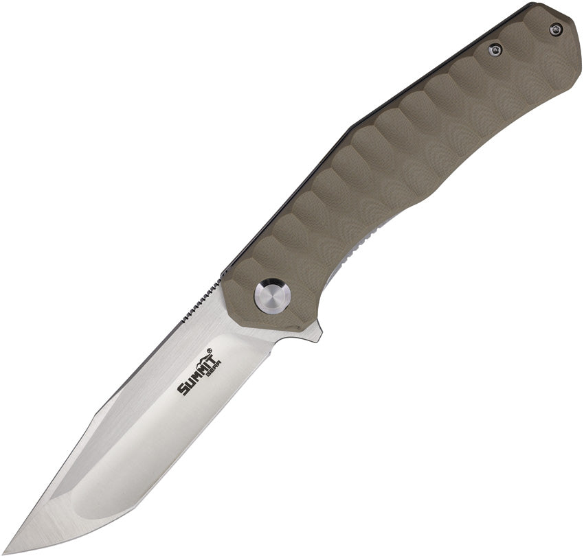 Linerlock Tan G10 - SMT009TN