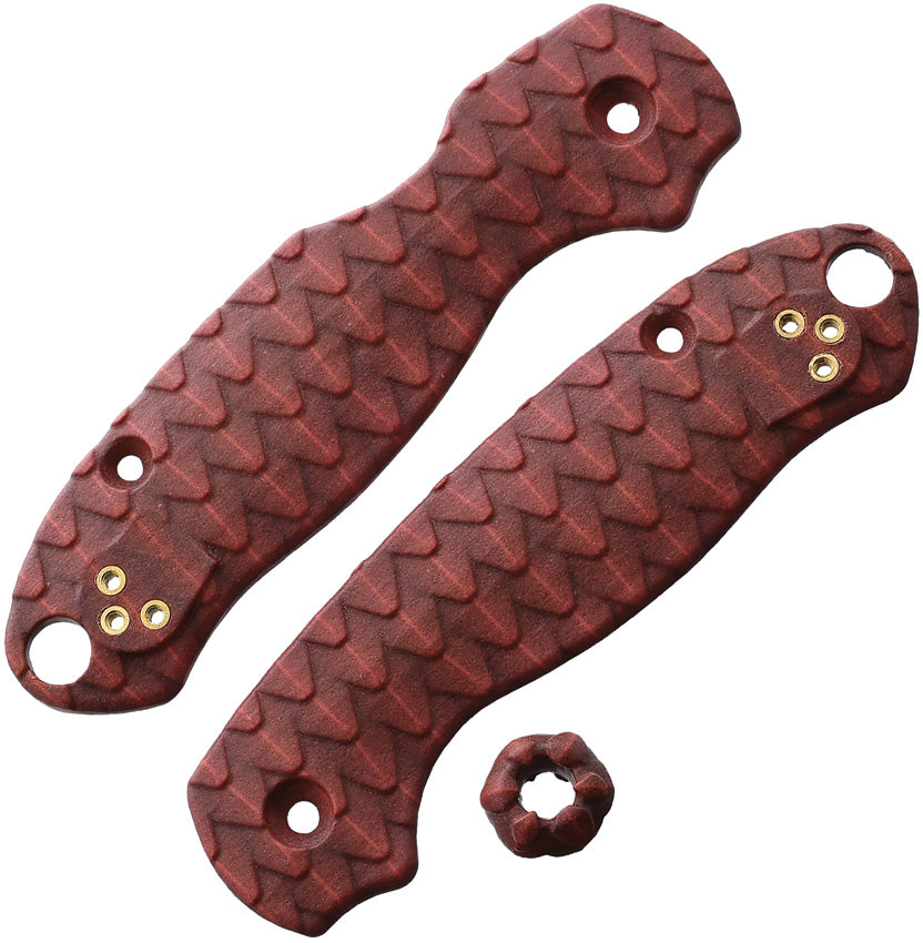 Para 3 LW Handle Scales Red - CHR10021318