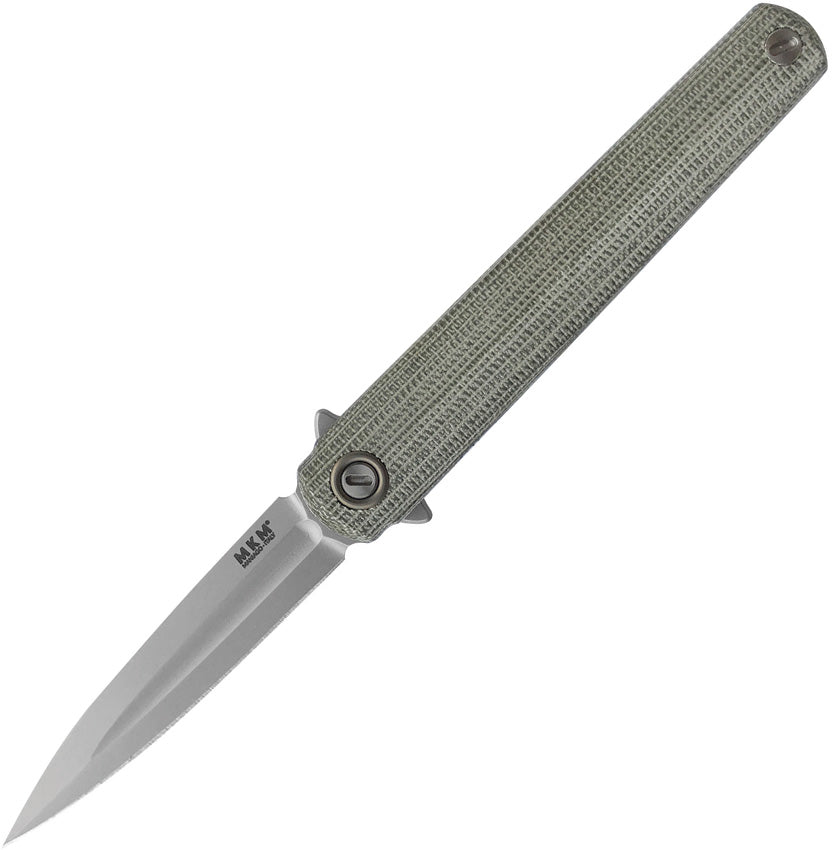 Flame Framelock Dagger Micarta - MKMFL02GCT