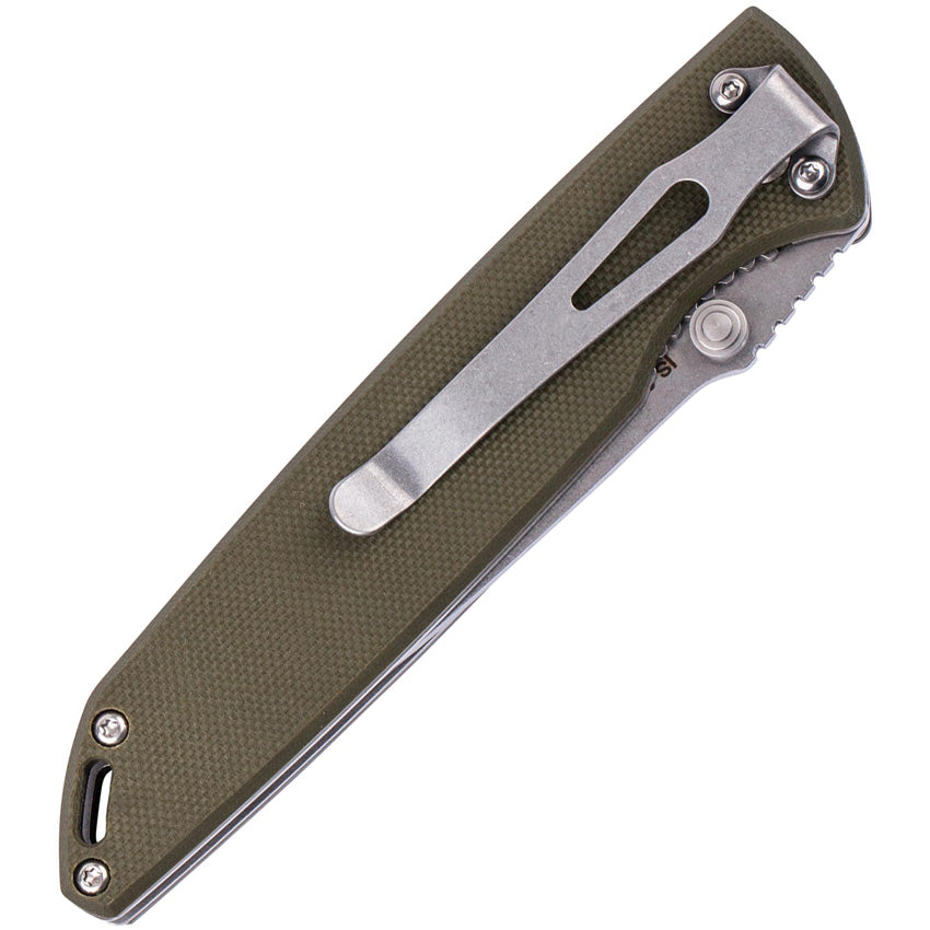 Stylus Linerlock SW Olive - SKFIS009OG