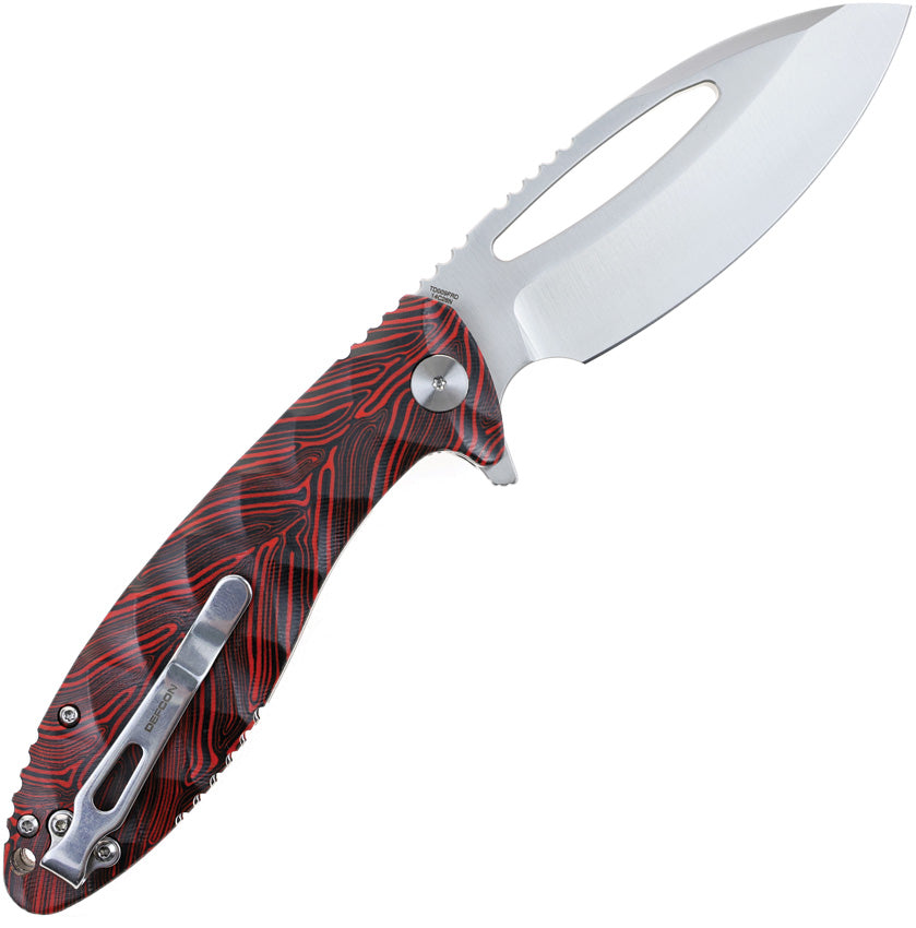 Tactical Linerlock Red - TD009FRD