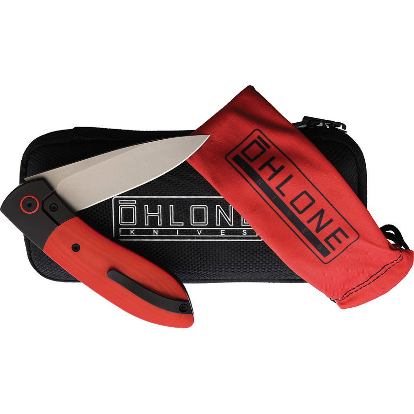 Butron Framelock Red and Black - OHK001RB