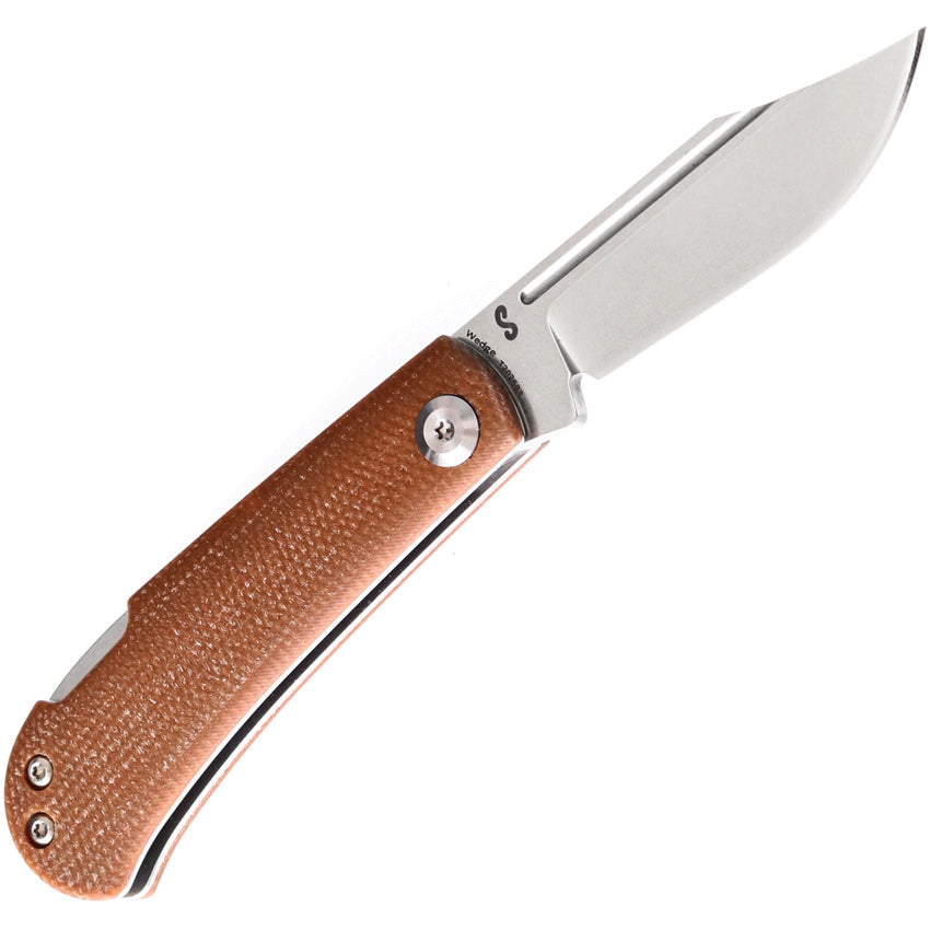 Wedge Lockback Micarta - KT2026B3