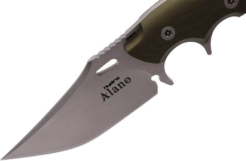 Alano Fixed Blade Green - HKS18SAG