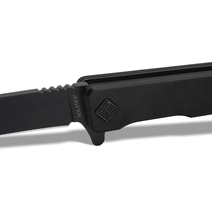 Solstice Linerlock Black Ti - OCA10CTB