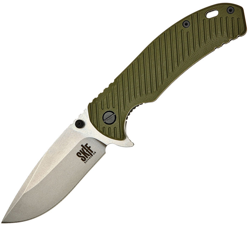 Sturdy Framelock SW Olive - SKF420SEG