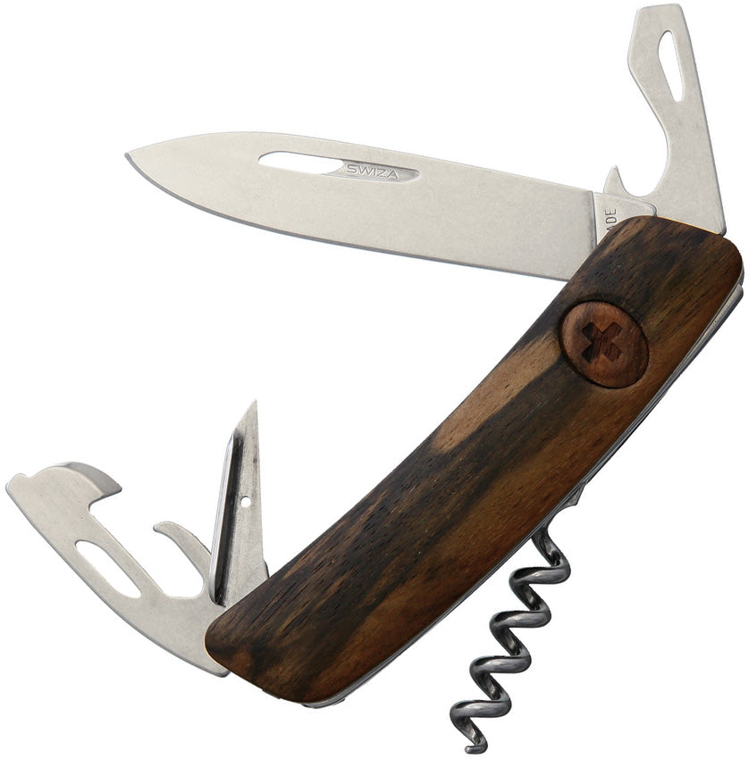 D03 Swiss Pocket Knife Walnut - SZA0306300
