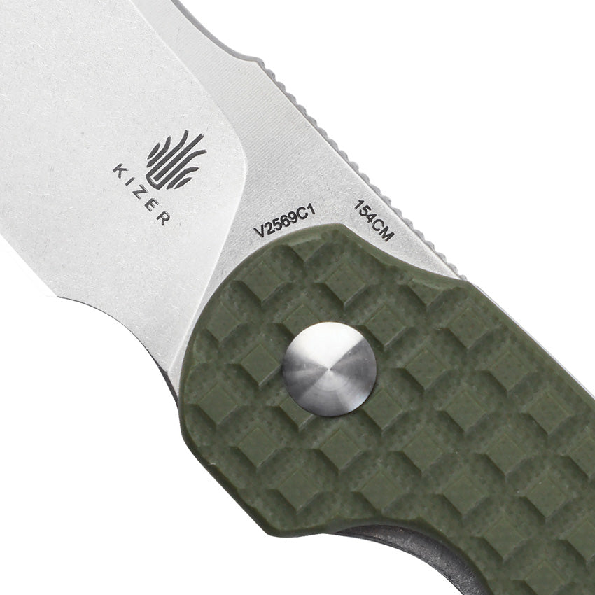 October Mini Linerlock Green - KIV2569C1