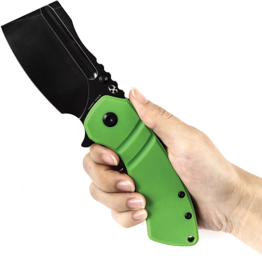 M+ Korvid Linerlock Green G10 - KT2030B3U