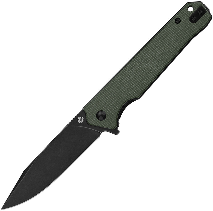 Mamba Linerlock Micarta Green - QS111I2