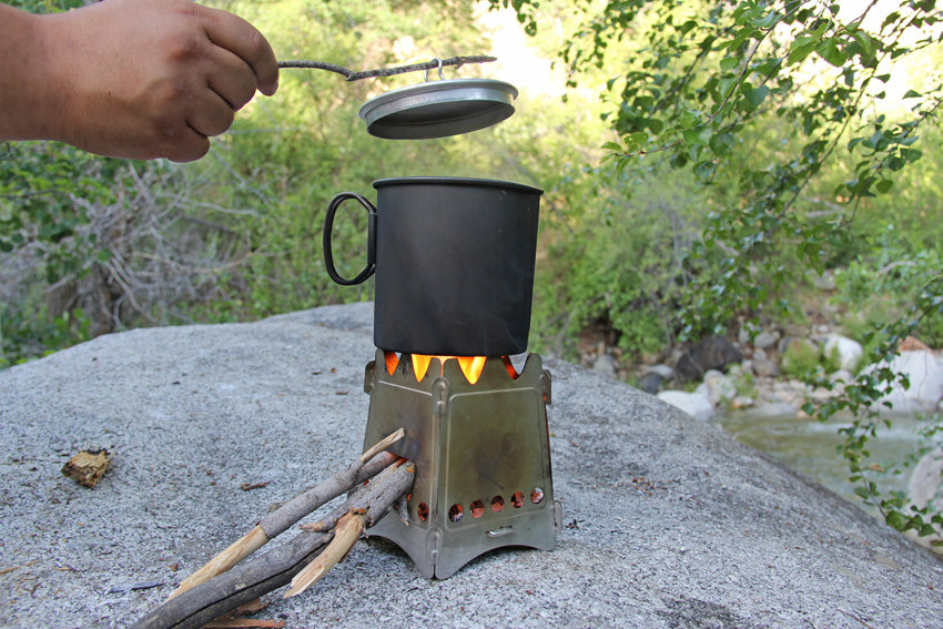 Ultra-Light Titanium Stove - EL02