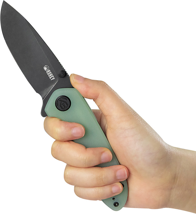 Belus EDC Linerlock Black/Jade - KUB342B