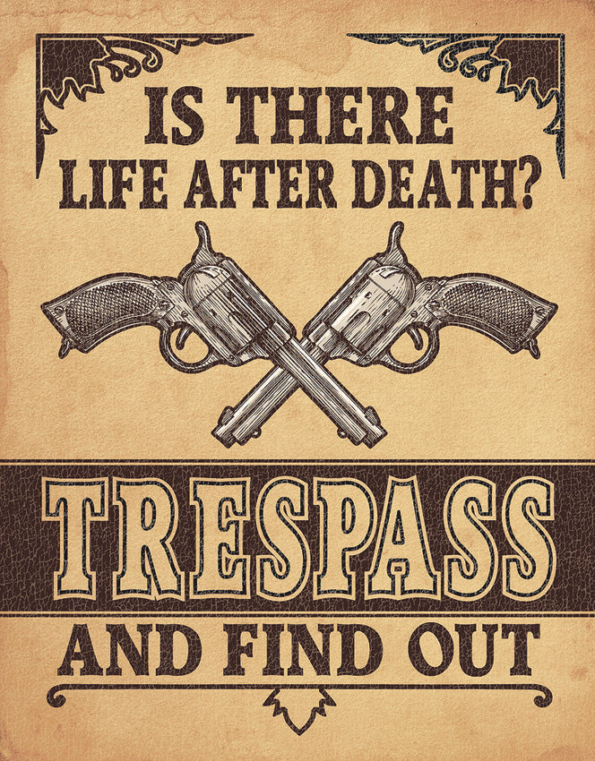 Trespass Sign - TSN2347