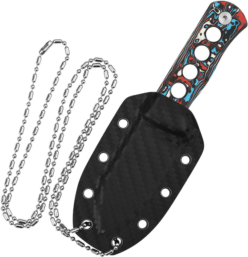 Canary Neck Knife Damascus - QS141J