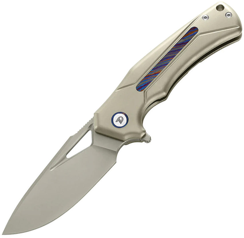 Framelock Gold Ti/Zirc - DTK9402C