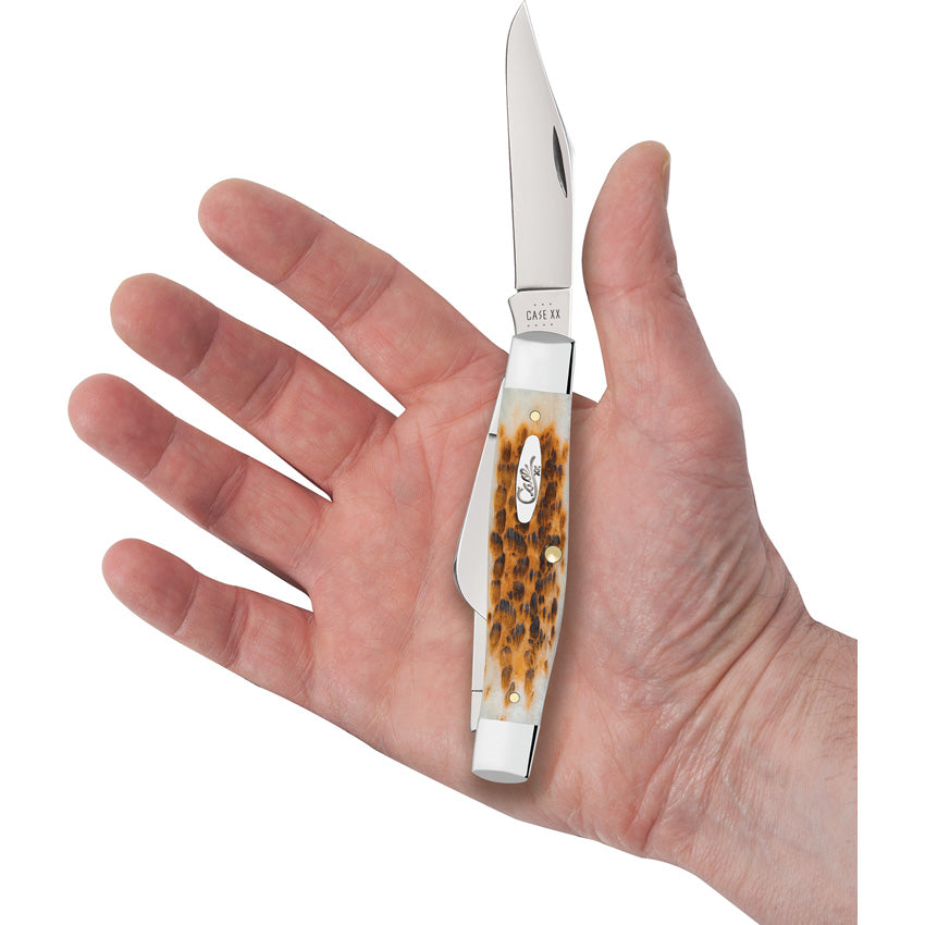 Large Stockman Amber Bone - CA10724