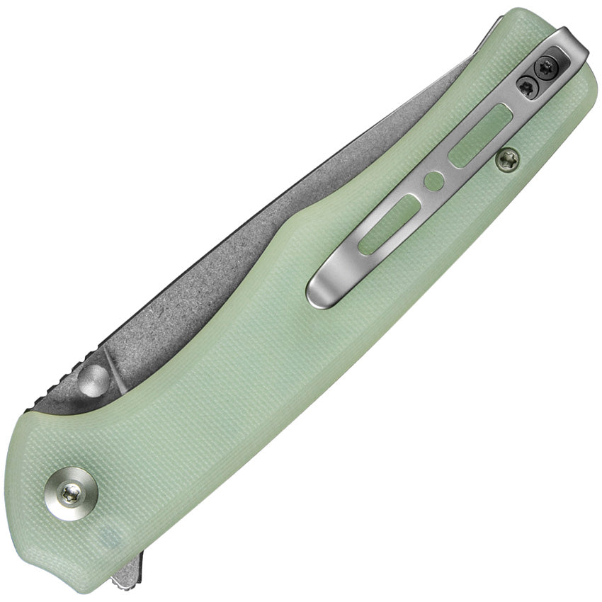Crowley Button Lock Jade - S210121