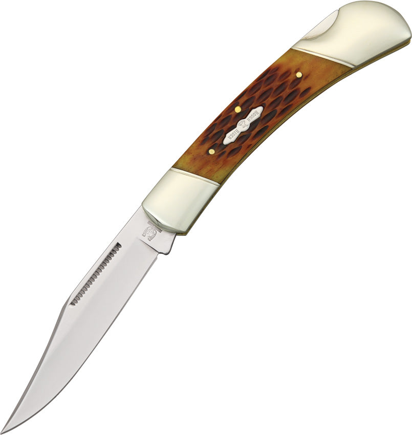 Folding Hunter Amber Bone - RR066