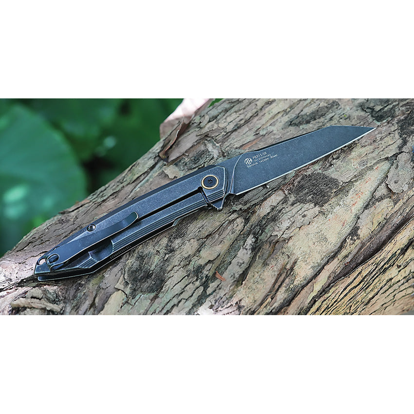 P831 Framelock Black SW - RKEP831SSB