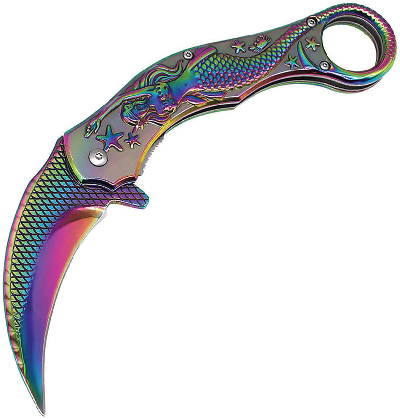Mermaid Karambit Linerlock Spe - EE10A120RB