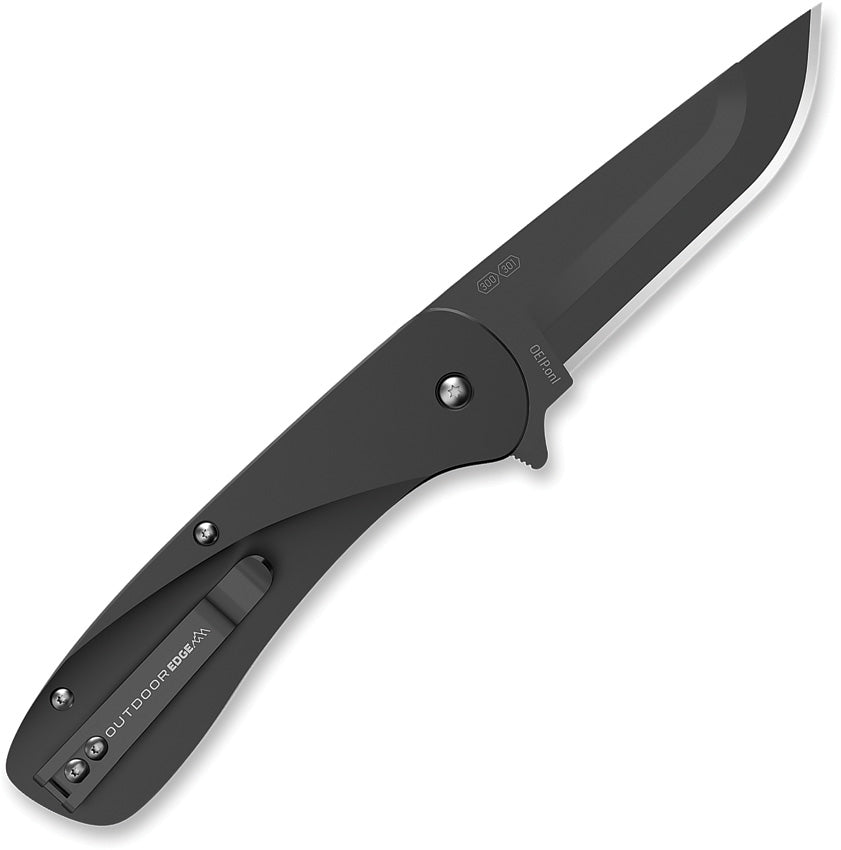 Razor VX1 Linerlock A/O Black - OEVX130B