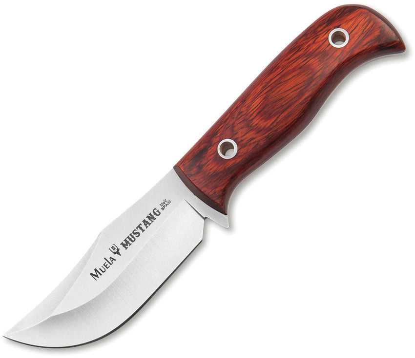 Mustang Fixed Blade Wood - MU134